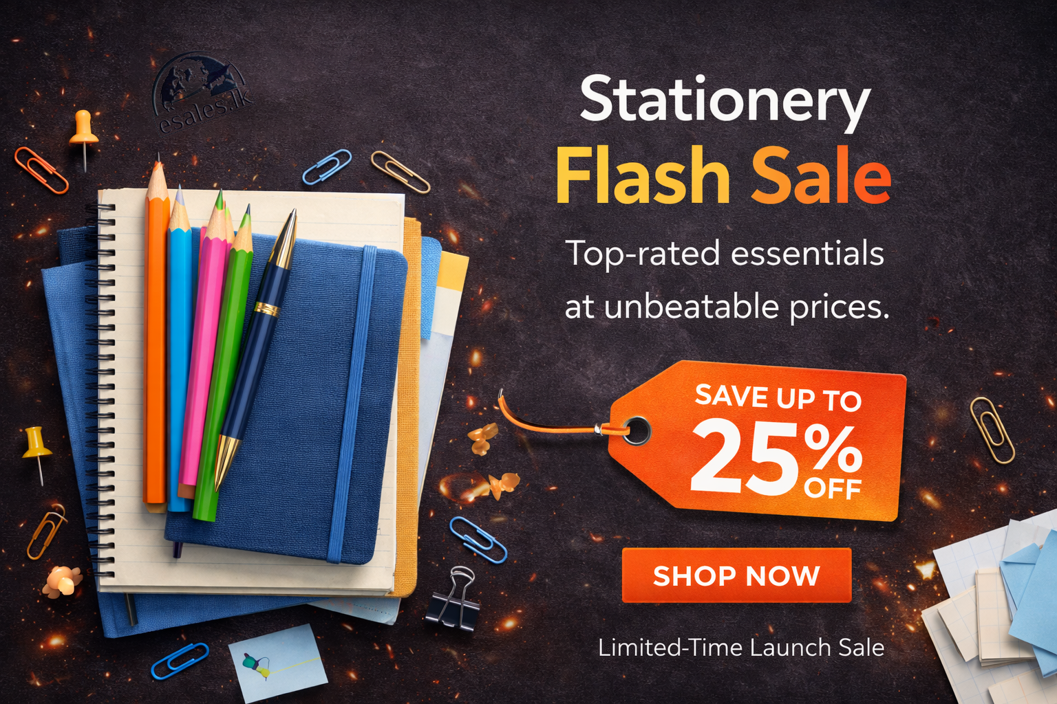 Office Stationery - Free Delivery